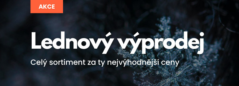 Lednový výprodej skladu